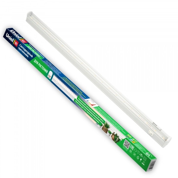 ULI-P10-10W/SPFR IP40 WHITE 550мм, выкл. на корпусе. Для фотосинтеза, полноспектральные, AC220V