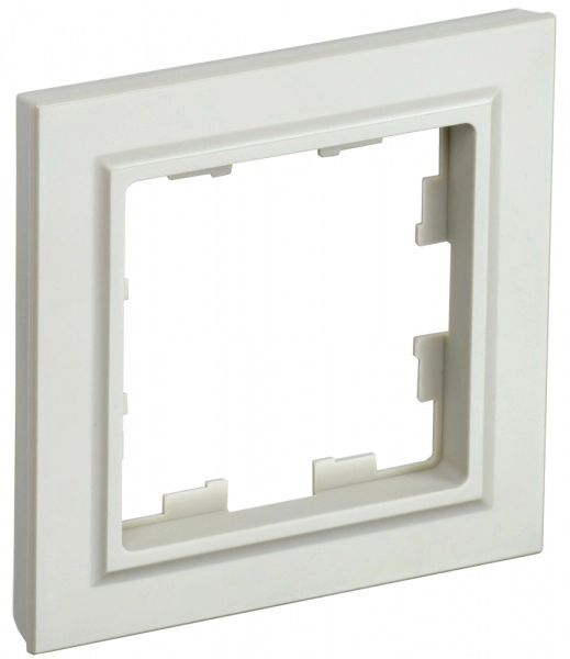 Рамка одноместная BRITE РУ-1-БрКр БЕЖЕВЫЙ IEK