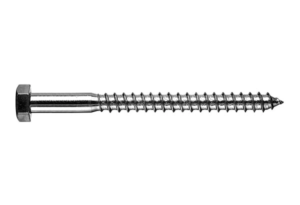 Шуруп сантехнический 8х80 DIN 571 глухарь цинк Промрукав (кратно 10)