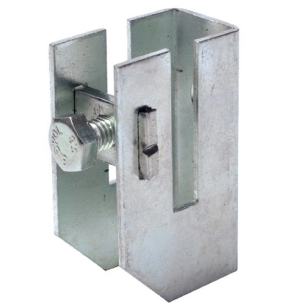 Скоба-держатель полосы с/болтом DKC