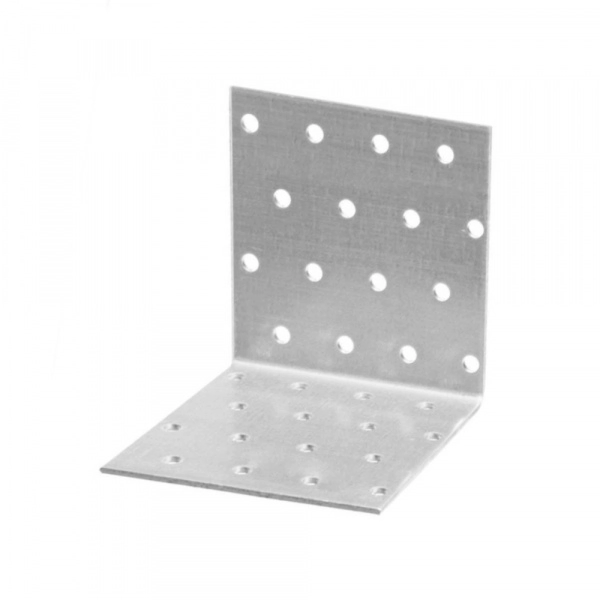 Уголок крепежный равносторонний 60х50х50х2 мм, оцинк. - накл. Tech-Krep