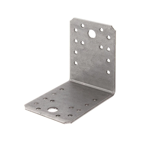 Уголок крепежный 90х90х65х2 мм, оцинк. - накл. Tech-Krep
