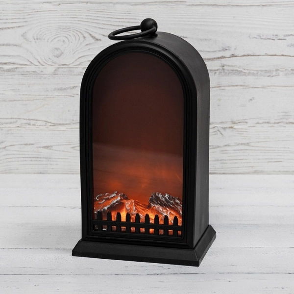 Светодиодный камин «Фьюжн» с эффектом живого огня 14,7x11,7x25см батарейки 2хС (не в комплекте) USB NEON-NIGHT 511-039