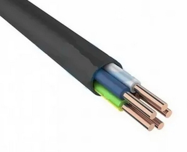 Кабель медный силовой в ПВХ изоляции ВВГнг(А)-LS 5х2,5-1 Цветлит