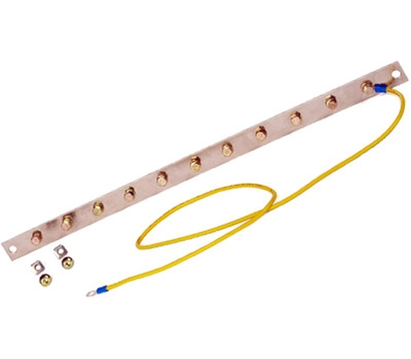 Hyperline TGRD-19 Медная панель заземления, 19"