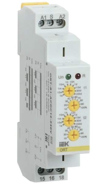 Реле циклическое ORT. 1 контакт 12-240 В AC/DC