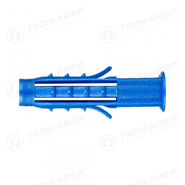 Дюбель распорный Чапай 6х30 шипы+усы (полипропилен) (100 шт) - пакет Tech-Krep