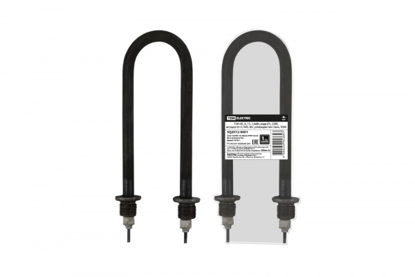 ТЭН-45, А, 13, 1,6кВт, вода (Р), 220В, штуцер G1/2, R30, Ф2, углеродистая сталь, TDM