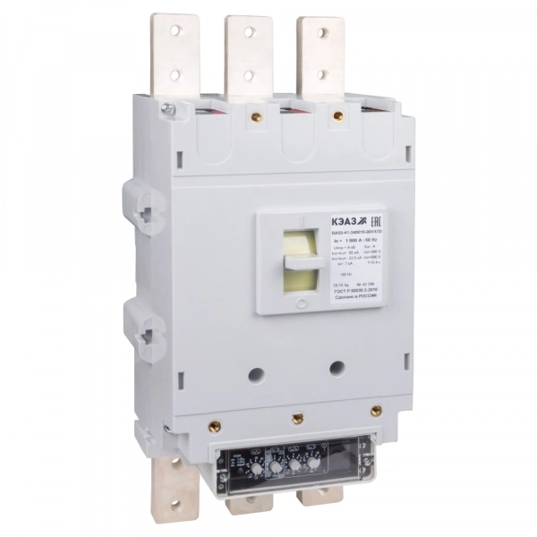 Автоматический выключатель  3П 1000А  ВА 55-41 340010-1000А-690AC-УХЛ3-КЭАЗ