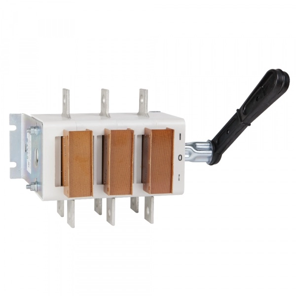 Рубильник ВР32-37В 71250 400А КЭАЗ переключение 3 положения  с боковой смещенной ручкой