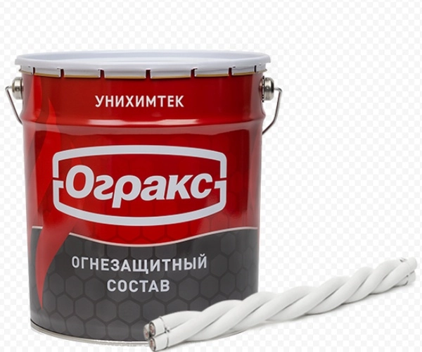 Покрытие огнезащитное Огракс-В1 для кабеля 18кг