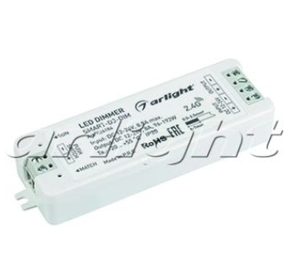 Диммер SMART-D3-DIM (12-24V, 8A) Arlight (кратно 1)