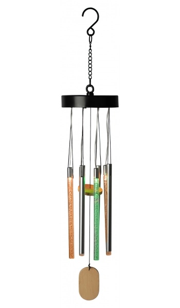 Светильник уличный ЭРА ERASF22-46 на солнечной батарее садовый Солнечный ветер RGB 70 см