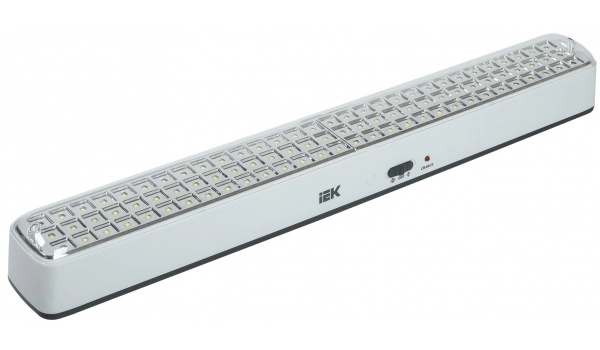 Светильник IEK ДБА 3927  652х70х79  IP20 аккумулятор 15ч 9Вт