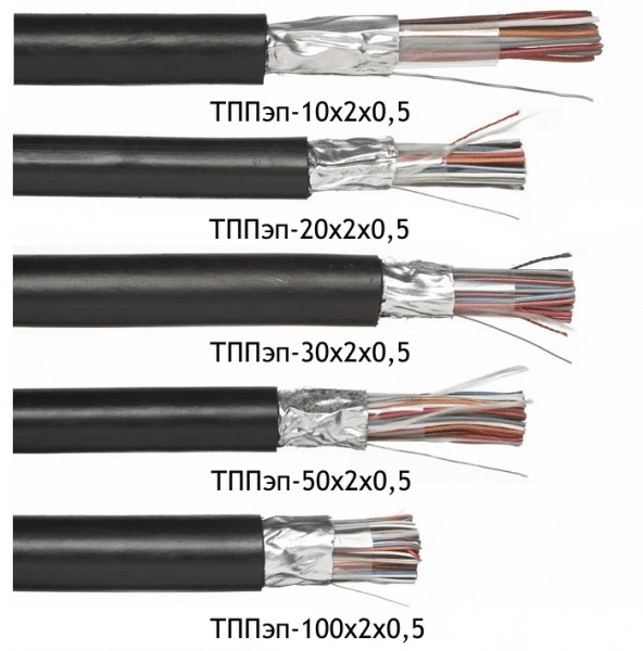 Кабель связи ТППЭП 10х2х0,5