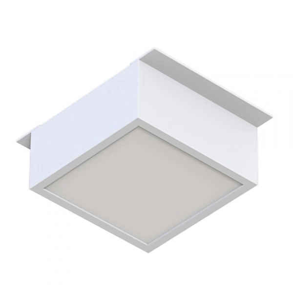 Светильник светодиодный DL-GRIGLIATO-S90x90-12W Day4000 (WH, 90 deg, 230V) (Arlight, IP40 Металл, 5 лет) (кратно 1)