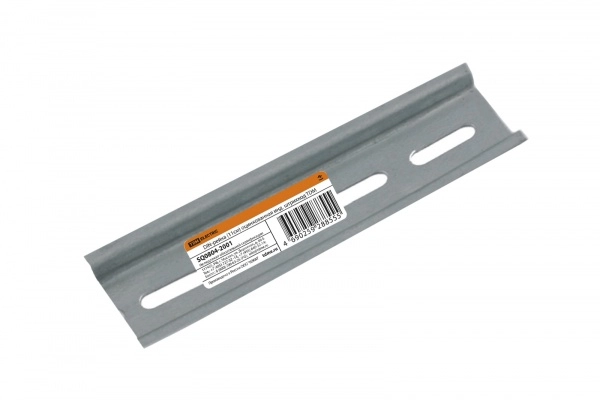 Рейка DIN 110мм оцинкованная индивидуальный штрихкод TDM