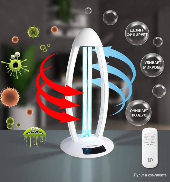 Светильник бактерицидный UVL-001 Белый Elektrostandard