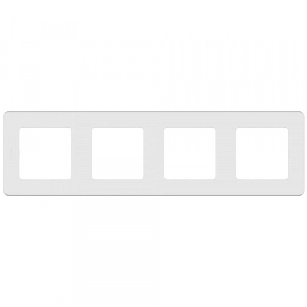 Рамка Legrand INSPIRIA 4-постовая цвет белый