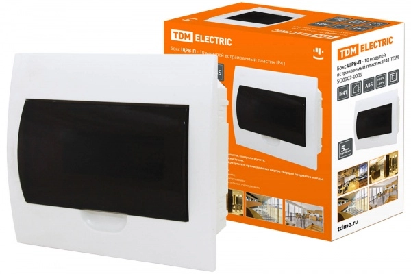 Бокс ЩРВ-П 10 IP40 TDM