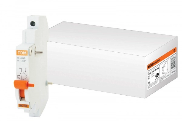 Дополнительный Контакт  TDM  КС47 на DIN-рейку