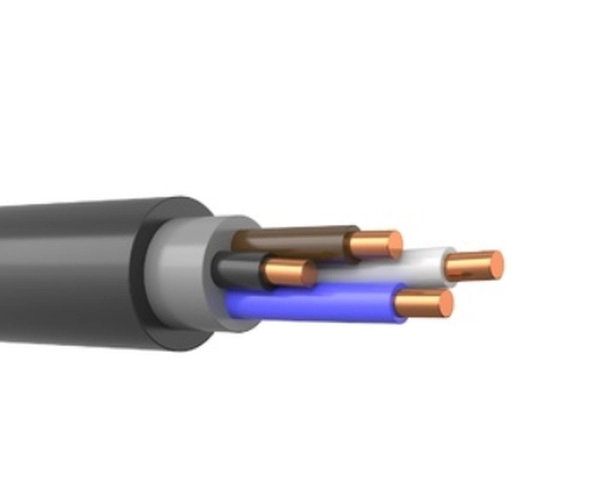 Кабель медный силовой в ПВХ изоляции ВВГнг(А)-LS 4х1,5-0,66 кабель ГОСТ АКЗ