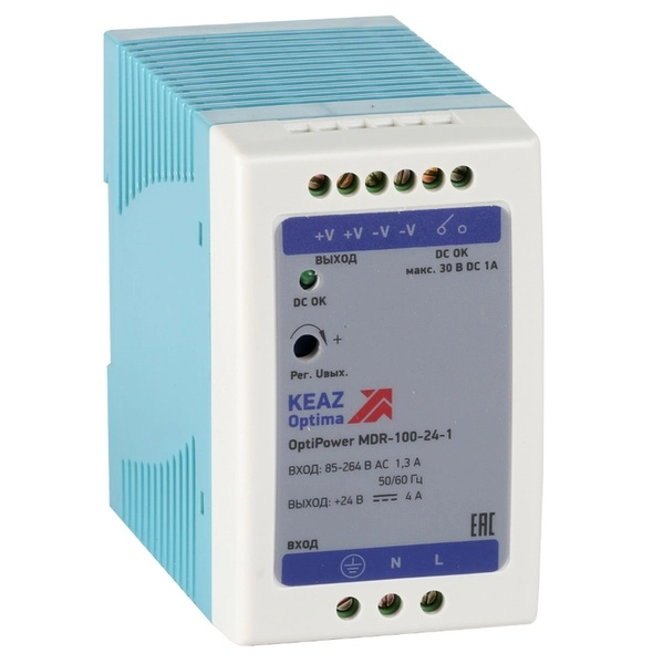 Блок питания OptiPower MDR-100-24-1 284542