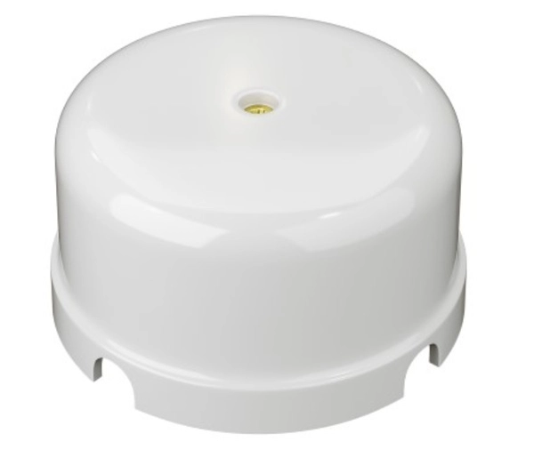 МезонинЪ Усадьба Белый Короб распределительный Пластик D78мм, высота 43мм, IP20 GE30236-01