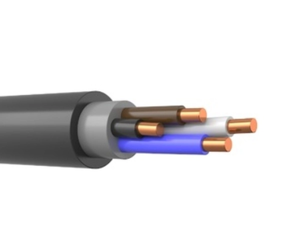 Кабель медный силовой в ПВХ изоляции ВВГнг(А)-LS 4х2,5-0,66 кабель ГОСТ АКЗ