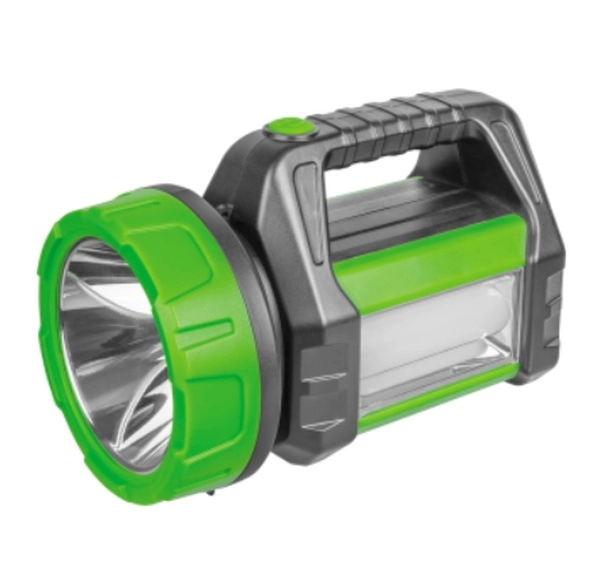 Фонарь Navigator NPT-SP18-ACCU 14 032 прожектор кемпинговый 1LED 5Вт+20LED 10Вт 250лм аккумулятор 4V2Ah ЗУ 220V/12V зеленый