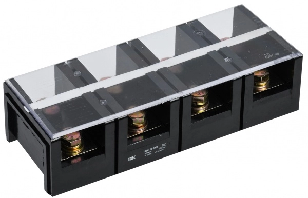 Блок зажимов БЗН TC-6004 300 мм2 600A 4 пары IEK