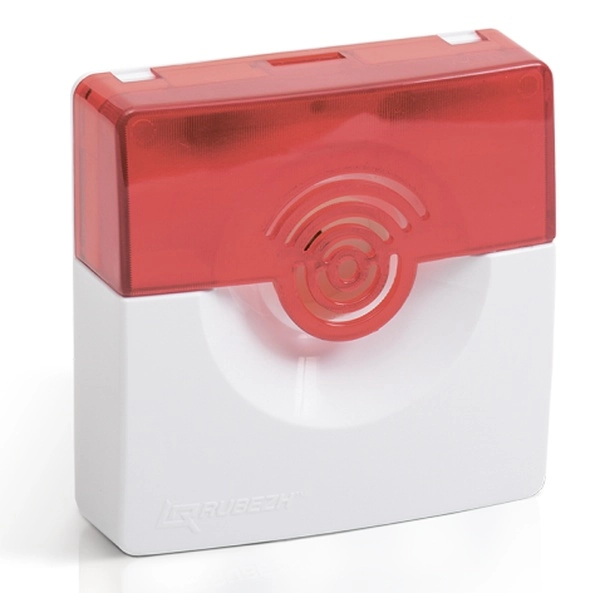 Оповещатель охранно-пожарный адресный комбинированный светозвуковой ОПОП 124-R3 <бело-красный>