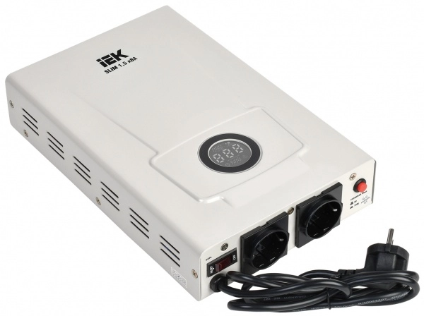 Стабилизатор 1-фазный 1,5кВа настенный SLIM ИЭК