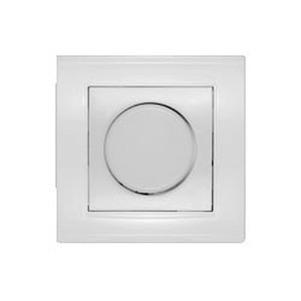 Диммер 3А 220В 500W UNIVersal БРИЛЛИАНТ БЕЛЫЙ скрытая установка 7947427