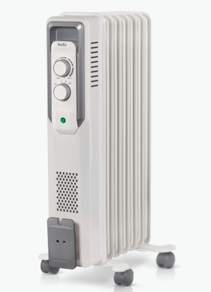 Радиатор масляный Ballu 7 секций CUBE BOH/CB-07W 1500Вт