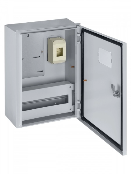 Корпус металлический ЩУРН-3/12 (480х350х165) IP54 "Народный эконом"