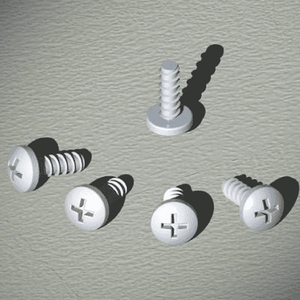 Винты самонарезающие, М4.8x12, 1 упаковка - 50 шт. DKC R5A07