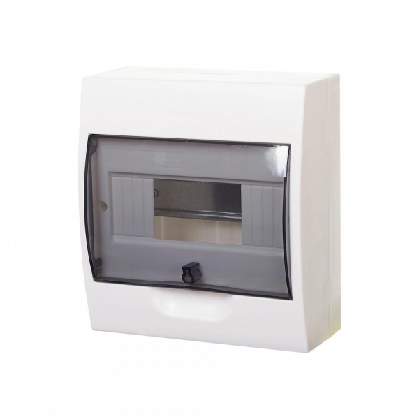 Бокс навесной City9 Box ЩРН-П- 8 навесной с прозрачной дверцей 1ряд/8модулей IP40,IK07,63А,2 клеммы EZ9E108S2SRU Systeme Electric