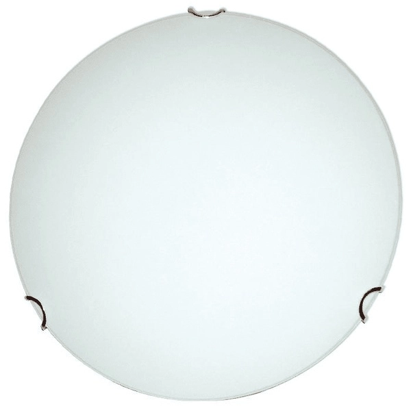 Светильник Элетех НПБ 01-2х60-139 М16 "Мелани" 300 матовый белый /кл.хром ИУ (052)