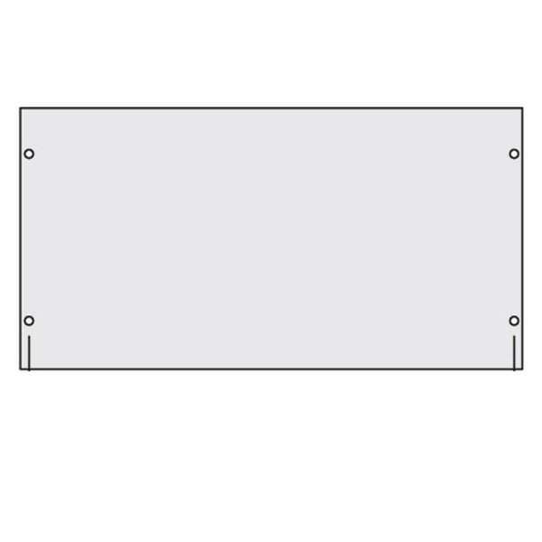 DKC R5PRK12 Панель сплошная, 19", высота 12 U, для шкафов DAE/CQE