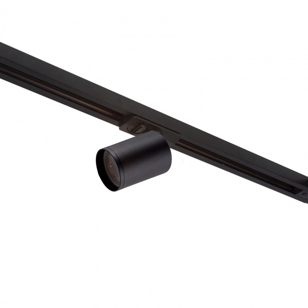 DK6201-BK Трековый светильник SOLID TUBE со сменной лампой, IP20, 15W, GU5.3, черный, алюминий