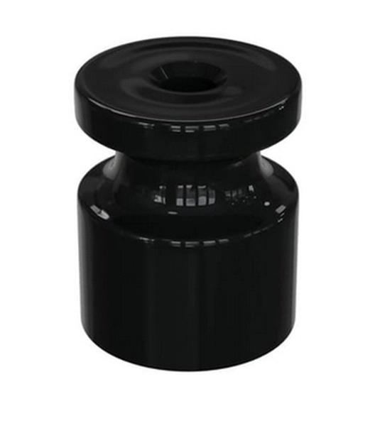 Изолятор универсальный пластиковый МезонинЪ Черный GE30025-05 (кратно 100)