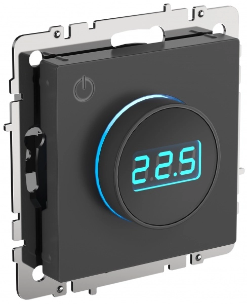 BRITE Термостат электронный с инд. ТС10-1-БрГ граф. IEK