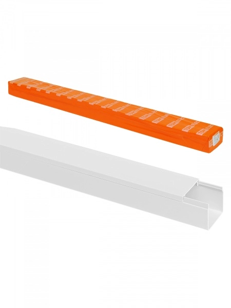 Кабель-канал 25х25 БЕЛЫЙ TDM (25 штук по 2 метра)