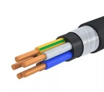 Кабель медный силовой бронированный ВБШвнг(А)-LS 5х16-1 (ож) ГОСТ Кабэкс