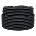 Труба ПНД легкая с зондом 16мм черная (100м)EKF (кратно 100)