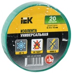 Изолента ПВХ зеленая 15мм 20м IEK