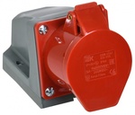 Розетка IEK 115 3Р+PЕ+N 16А 380В IP44 стационарная