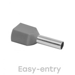 Наконечник НШВИ(2) 4,00-12 штыревой втулочный двойной (уп 50шт) EKF (кратно 1)