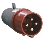 Вилка кабельная IEK 014 3Р+PЕ 16А 380В IP44